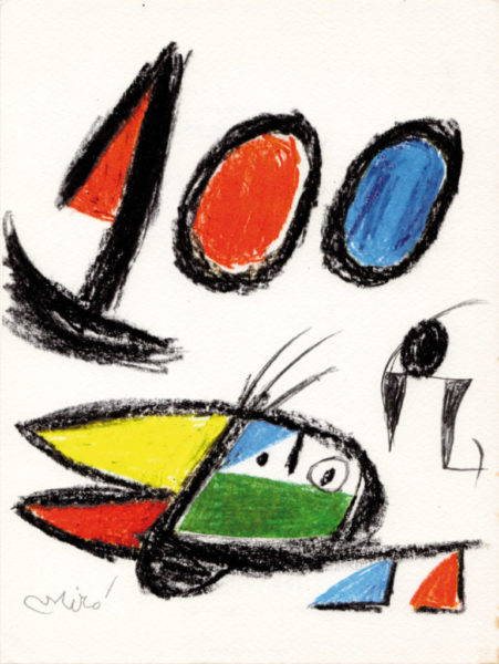 Joan Mirò "Numero 100" - immagine 2