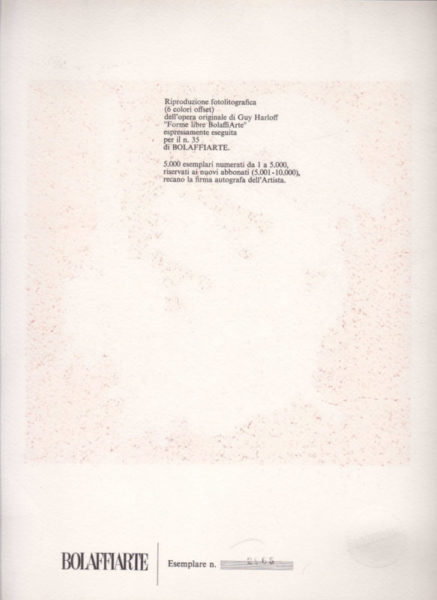 Guy Harloff "Forme libre" - immagine 3