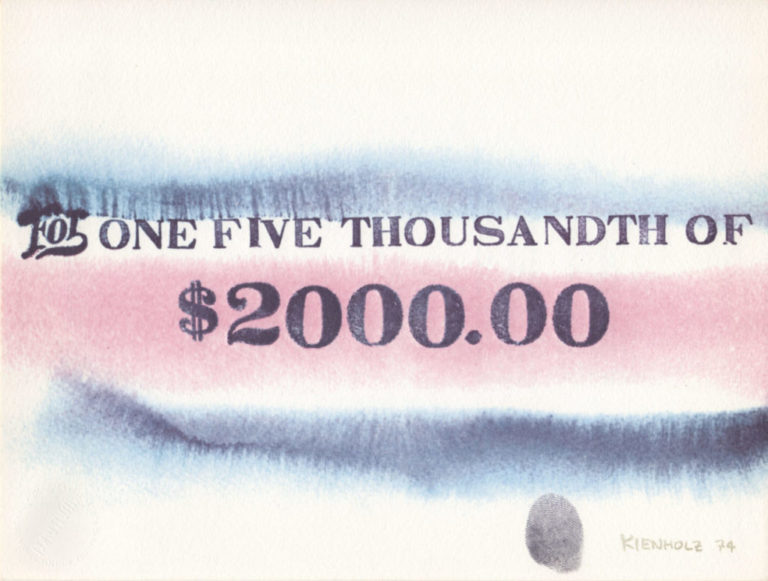 Edward Kienholz "Il Senso degli Affari" - immagine 2