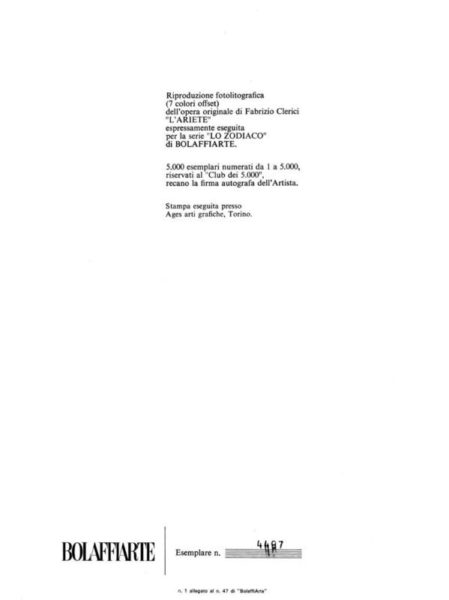 Fabrizio Clerici "Ariete" - immagine 3