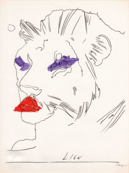 Andy Warhol "Leone" - immagine 2