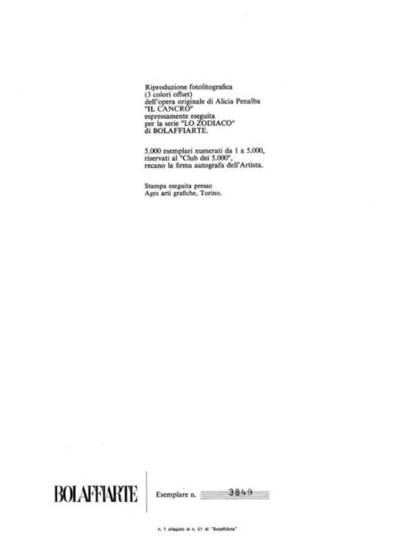 Alicia Penalba "Cancro" - immagine 3