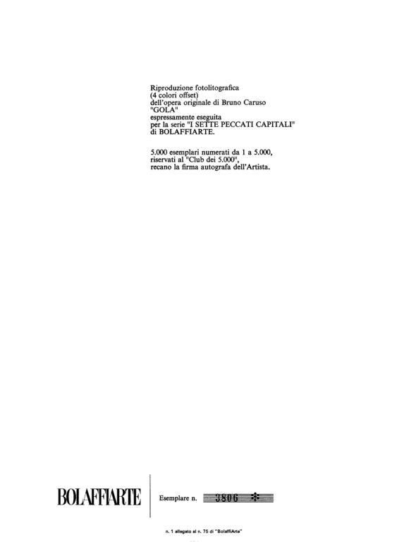 Bruno Caruso "Gola" - immagine 4