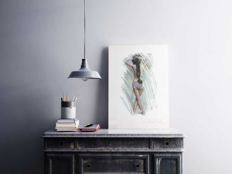 Mimmo Rotella "Vergine" - immagine 4