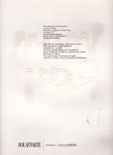 Man Ray "R" - immagine 3