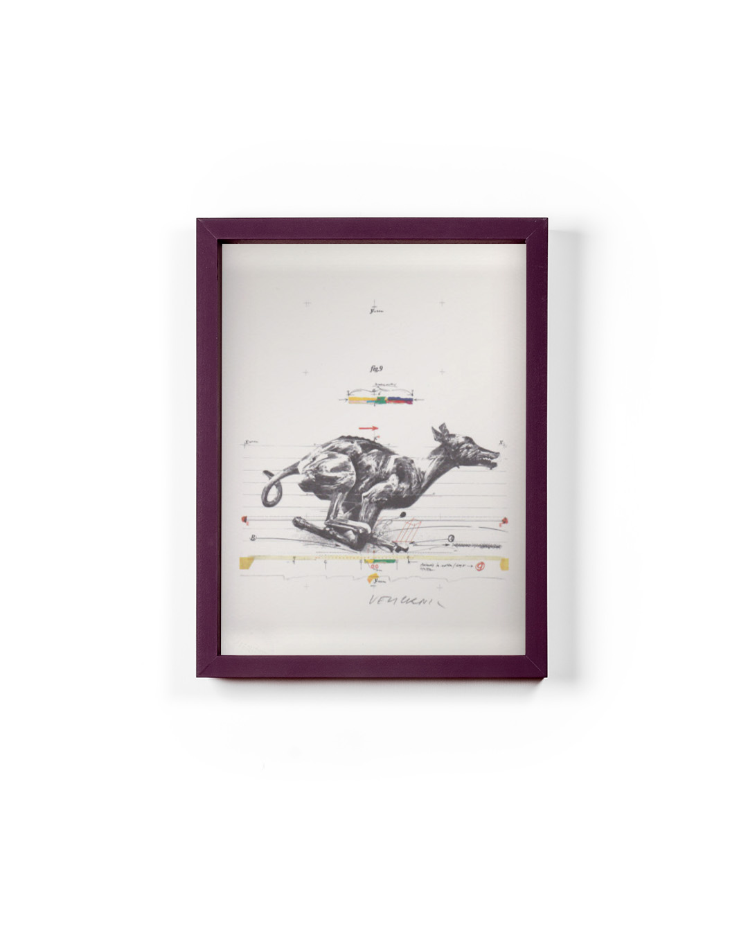 Vladimir Velickovic "Animals in motion. Dog n. 9" - immagine 4