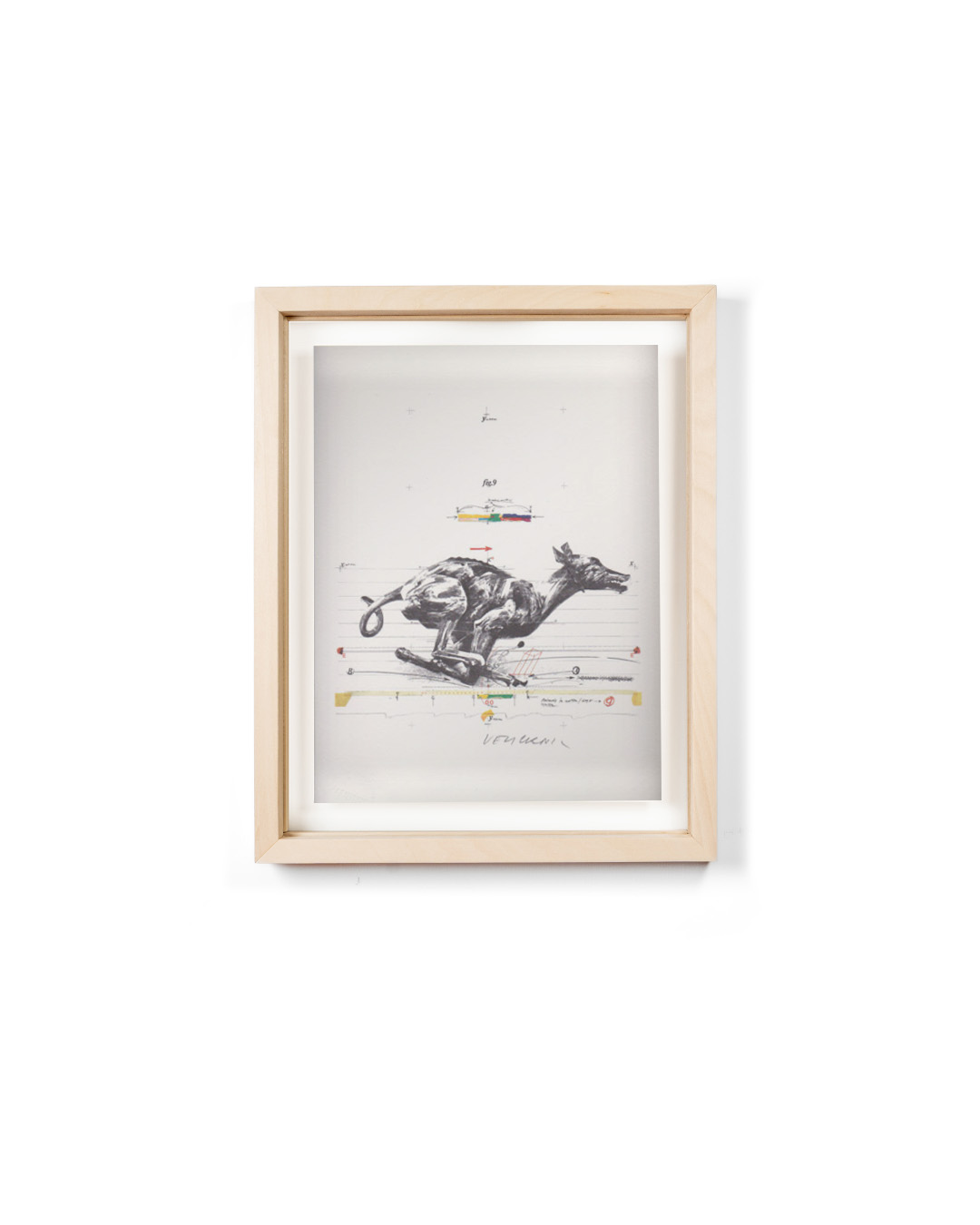 Vladimir Velickovic "Animals in motion. Dog n. 9" - immagine 3