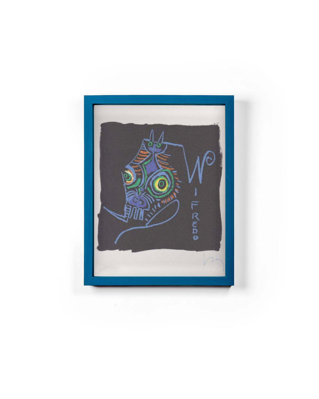 Wifredo Lam "W". Fotolitografia originale. 1974 - immagine 5